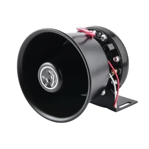 Alarme sirène police 200W voiture avertissement incendie 12V 24V