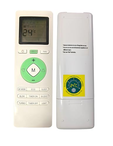 Image of Ehop Compatible Remote Control for Lloyd AC with HUMICON and Turbo Buttons (Old Remote Must be Exactly Same for it to Work)