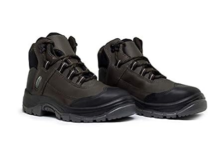 ウェア kuwagata Bota de Segurança Nobuck Fujiwara HCA Com Cadarço