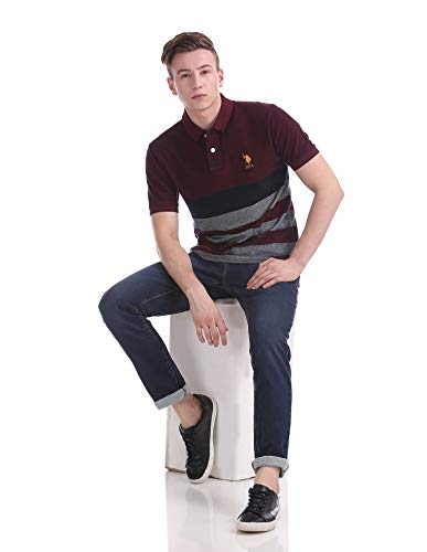 Image of U.S. POLO ASSN. Men's Solid Slim Fit T-Shirt