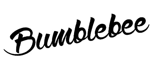 19,6cmx3,5cm Bumblebee Aufkleber Auto Sticker Tuning JDM Schocker Autobot Movie Bike Fun Shwarz