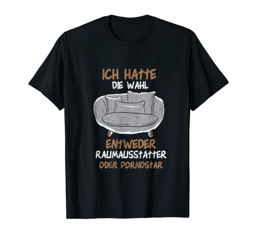 Tapizador de profesión, regalo para decorador de estancias. Camiseta