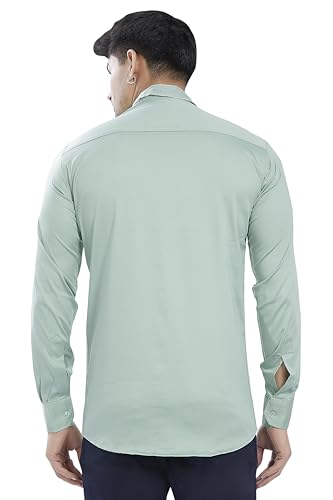 Image of DIVISIVE Men's Solid Slim Fit Shirt
