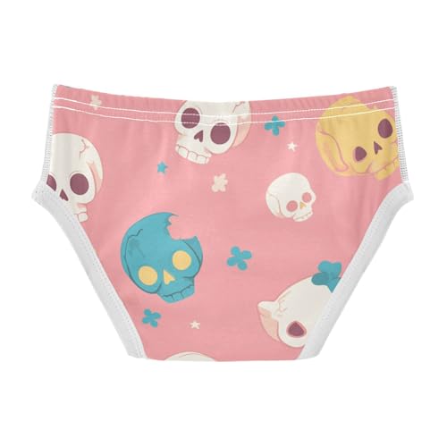 KLL Skulls Seamless Toddler Boys Soft Briefs Underwear Cute Children Undies2