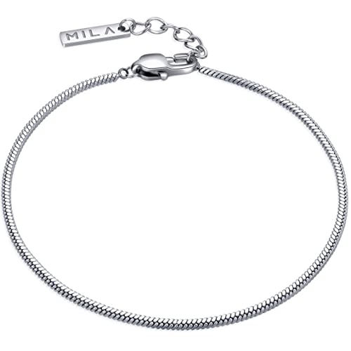 Square Chain Bracelet For Men And Women L Stainless Steel, Minimalist Bracelet, Simple Pure Design, Mens Bracelet, Silver Bracelet Alternative, Made In Miami #TOP3