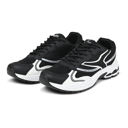 Image of YOHO Men's Pact Chunky Lace Up Sneaker | Breathable, Cushioned & Stylish | Casual Shoes for Man /Boys /Gents