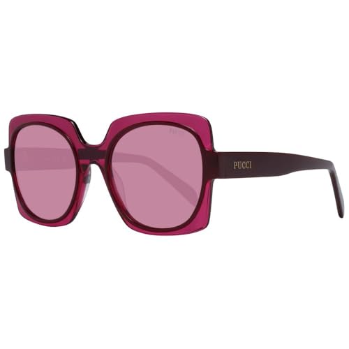 Lunettes de soleil Emilio Pucci bordeaux pour vos terrasses d'été
