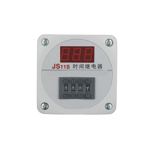 Relais temporisé JS11S réglable de 0,01 seconde à 999 heures