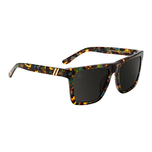 Blenders Eyewear Romeo – Polarized Sunglasses – Durable & Stylish Acetate Frame – 100% UV Protection – For Men and Women – Stone Breaker