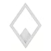 ET2 E41495-WT Alumilux Outdoor Wall Sconce, 1-Light LED 25 Watts, White