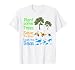 Plant More Trees Save the Bees Clean the Seas Naturalist T-Shirt