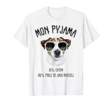 Jack Russell Cadeau Humour Pyjama Chien Jack Russell, jack russell, pyjama chien humour, jack russell femme, jack russell homme, chien jack russell, cadeau jack russell, cadeau fan de chien, cadeau pour amoureux des chiens, pyjama enfant humour