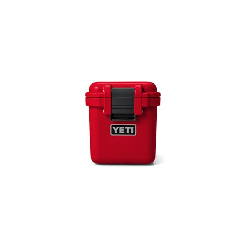 Image of YETI LoadOut 15 GoBox Divided Waterproof Cargo Case, Dry Box, Camera Case, Fishing Tackle Box, Rescue Red