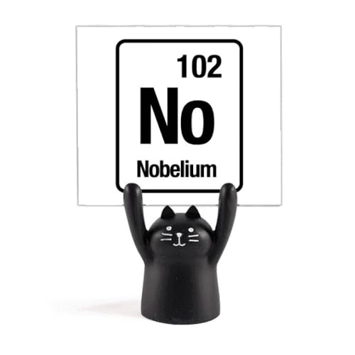 Porte-mémo chat noir Nobelium pour ne plus perdre ses notes importantes