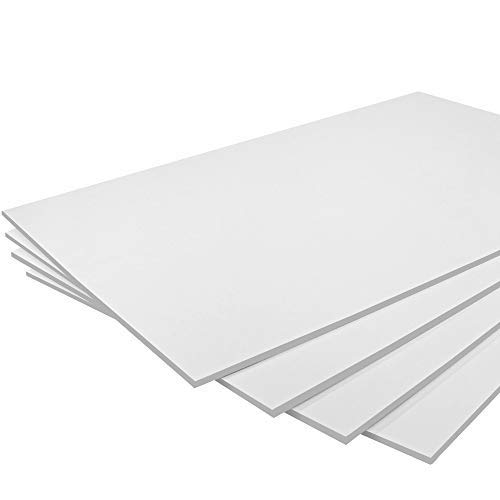 Emraw Foam Board Non Toxic High Grade 20" X 30" Sheets Perfect for School DIY Arts & Craft, Office and Home (Pack of 12)