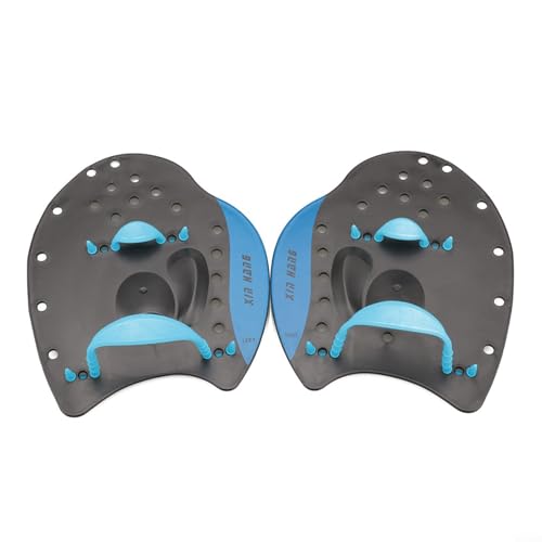 Equipamiento de deportes acuáticos Palas de mano ergonómicas para un mejor agarre y control (M azul)
