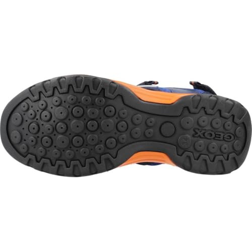 Geox J Borealis Boy C Sandale, Orange Royal, 26 EU