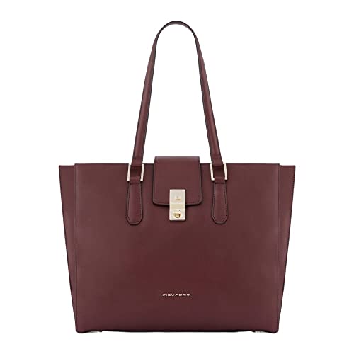PIQUADRO Dafne Shopping in Pelle per PC 15.60 Pollici