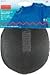 Spalline imbottite raglan con chiusura adesiva, taglia M-L, nere