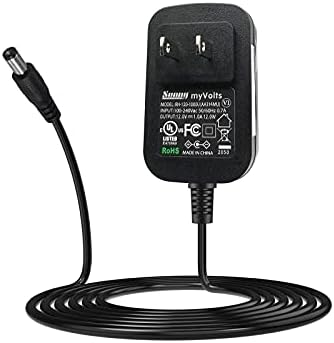 MyVolts 12V Power Supply Adaptor Compatible with/Replacement for TC-Helicon Perform-V, Perform-VE, Perform-VG, Perform-VK Vocal Processor - US Plug