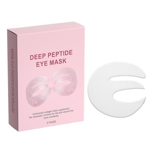 Parches de para ojos | 5 pares de hidratación y reafirmación,s para el Cuidado de la Piel del Contorno de Ojos | para Dormir Viajar Bodas Citas Madre Esposa Novia