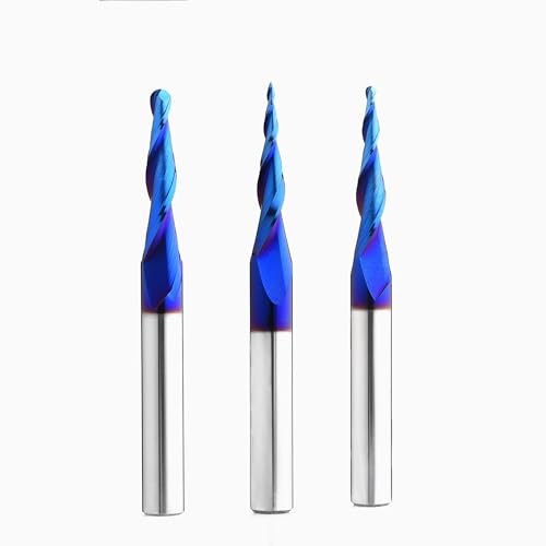 STQ624 Ballnose Upcut CNC Spiral Router Bit 1/4