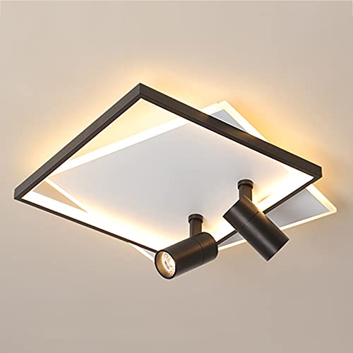 Plafonnier LED à gradation continue pour salon chic moderne
