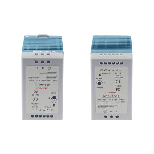 Alimentation 24V rail DIN mini transformateur AC DC à découpage MDR-20W - 4