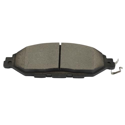 Image of cciyu D905 D1649 Brake Pads w /Hardware Front Rear Disc Brake Pad Set