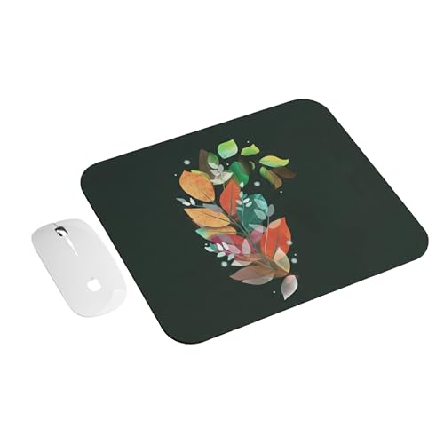 Image of Premium Non-Slip Mouse Pad for Office, Home & Gaming | Smooth Surface for Optical & Laser Mice | Durable Anti-Skid Rubber Base | Precision Tracking | Round Tropical Beach Aerial Design