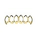 New 2026 Heart Cross Rose Hip Hop Iced Out Grillz Jewelry Teeth Crystal Gap High Polish Finish 18K Gold Plated Tooth Cap Fashion Accessories Creative Gift
