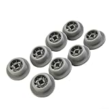 8 rotelle per lavastoviglie da 35 mm per Bosch per Siemens