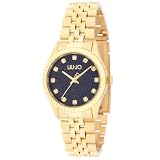 Liu Jo Orologio Donna Tiny - TLJ2316 - Orologio in acciaio laminato oro con cristalli
