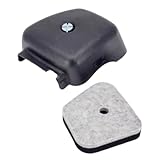 Lawnoval FS90 KM90 Luftfilterabdeckung Montage für 4180 141 0504, 1 Set, Schwarz