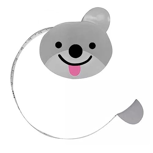 Fita Metrica de Bichinhos Retratil Gato Trena 150cm 1,5m 60 Polegadas Patchwork Sortido