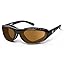 Glossy Black Frame/Polarized Copper Lenses