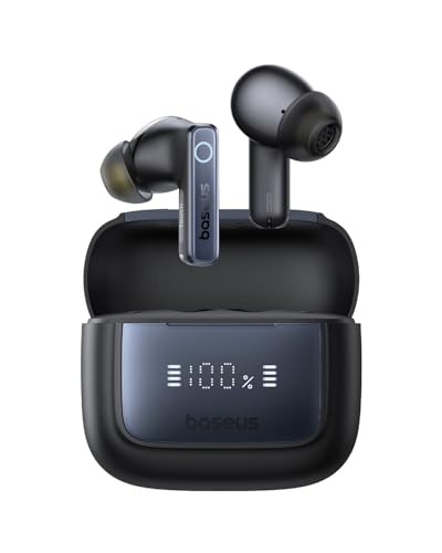 Baseus Kopfhörer mit Mikrofon, schwarz, Marke EAN: 6932172662844