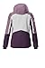killtec Damen Skijacke/Funktionsjacke mit abzippbarer Kapuze und Schneefang KSW 28 WMN SKI JCKT, pflaume, 38, 43414-000