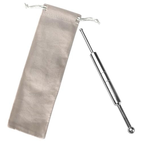 Pluma de masaje de acero inoxidable para calmar los puntos gatillo del cuerpo