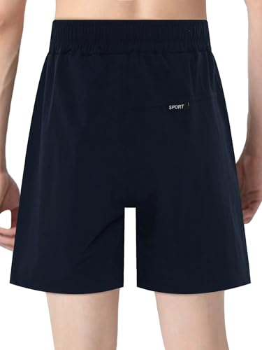 Kids Boys Lightweight Quick Dry Athletic Gym Cargo Shorts Summer Casual Hiking Shorts Bottoms with Pockets2