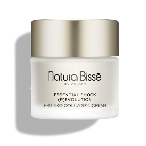 Natura Bissé Essential Shock (R) Evolution Pro-Exo Collagen Cream | Crema Antiedad Reafirmante con Pro-Exo-Protein System, Colágeno, Elastina, Antioxidantes y Prebióticos Pro-vitamina D | 75 ml