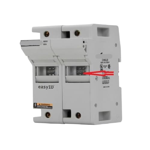 Base de fusible CH60J3I triphasé pour sécuriser circuits LPJ-SP JKS