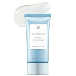 Sun Project Water Sun Cream 50ml - Travel Size, Face Sunscreen for Sensitive Skin, Korean Sunscreen for Face