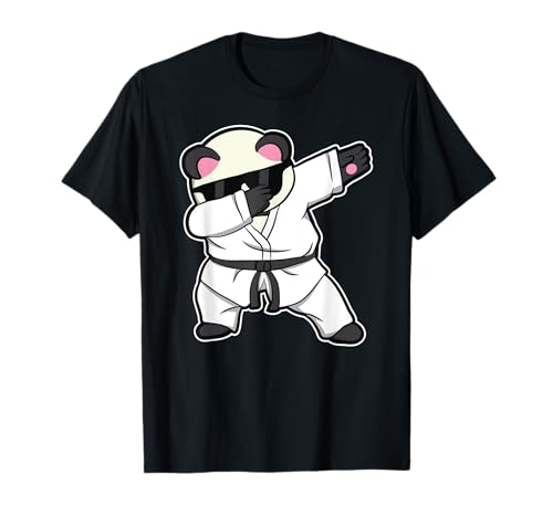 Divertida camiseta de Karate Panda para Karate Girls Camiseta