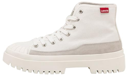Levi's Footwear and Accessories Femme Patton S Sneakers, Brilliant White, 38 EU Levi's Footwear and Accessories Femme Patton S Sneakers, Brilliant White, 38 EU