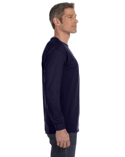 Image of Hanes Mens 6.1 oz. Tagless ComfortSoft Long-Sleeve T-Shirt (5586)