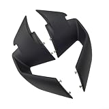 Frontstoßstange Lippe Winglets Matt Schwarz für BMW S1000RR 2019-2022 M1000RR Performance Splitter Style