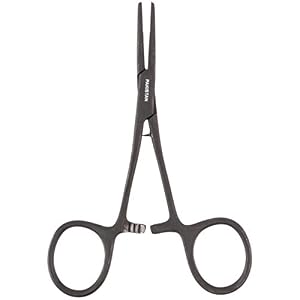 Image of Cortland Straight-Jaw Forceps (Black)