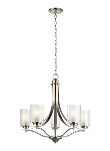 Generation Lighting 3137305-962 Generation 3137305-962 Transitional Five Light Chandelier from