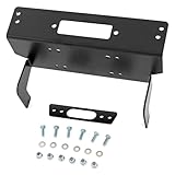 Rough Country Winch Mount for Polaris Ranger 570 Crew (Non-Pro Fit Cage) - Bolt-On UTV Winch Plate, Fits 3,500–6,500 lb Winches